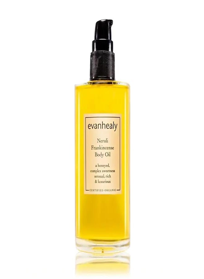 evanhealy Neroli Frankincense Body Oil | Organic Body Care with Silky Blend of Plant Oils to Soften & Moisturize All Skin | Frankincense Oil for Face - Image 1